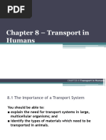 Chapter 08 - Transport in Humans