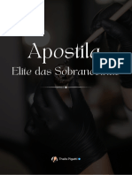 Elite Das Sobrancelhas - Apostila para Designer de Sobrancelhas