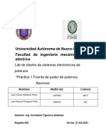 Universidad Autónoma de Nuevo León Facultad de Ingeniería Mecánica y Eléctrica