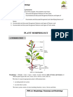 Chapter II. Plant Morphology