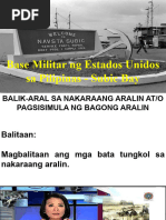 Base Militar NG Estados Unidos Sa Pilipinas - Subic Bay