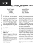 What Happened Next? Using Deep Learning To Value Defensive Actions in Football Event-Data