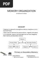 Chapter 2 Memory Organization