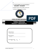 TAREA DIRIGIDA - RIESGOS Y EMERGENCIAS Erick Peralta