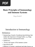 Basic Principles of Immunology and Immune Systems