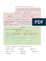 03 - HW Function Limits A Problems