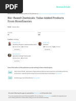 Bio-Based Chemicals Value Added Products From Biorefineries - de Jong Et Al. 2012