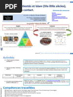 5e Theme 1 COURS Chretientes Et Islam VIe XIIIe Siecles Des Mondes en Contact 2019