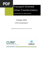 Transport Orientated Urban Transformatio