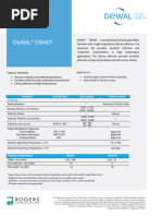 DeWAL DW 407 Data Sheet