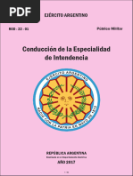 Rod-22-01 Conduccion de La Especialidad Intendencia