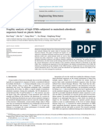 Fragility Analysis of High CFRDs Subjected To Mainshock-Aftershock Sequences Based On Plastic Failure