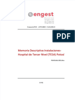 PDF Memoria Descriptiva Instalaciones Hospital de Potosi - Compress