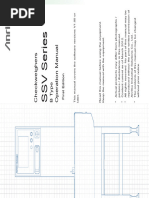 Manual Book 84W246051-00 - SSV Series B Type Operation Manual - Simple 1