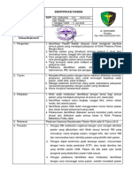 Sop Identifikasi Pasien