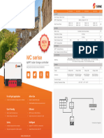 SRNE MC Series 24V 20 50A MPPT Solar Charge Controller Datasheet V1.0