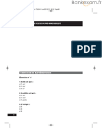 FPT SPPNO - Exercices de Mathematiques - 2012