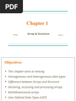 Chapter 1 Array and Structure