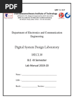 DSD Lab Manual 3 Sem