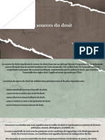 Les Sources Du Droit