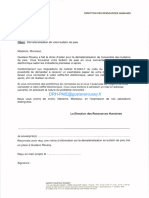 5 - Information de Dématerialisation - Bulletin de Paie