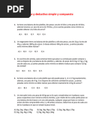 Pesadas y Deductivo Simple y Compuesto CICLO DUPLA S