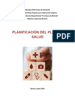 Elaboracion de Un Plan de Salud