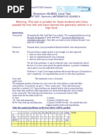 Solution+VG MVG+Level+Test+MaANVCO08Geometry