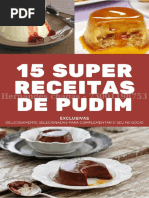 Bonus 15 Super Receitas de Pudim