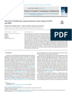 Fake News Classification Using Transformer Based Enhanced LSTM and BERT