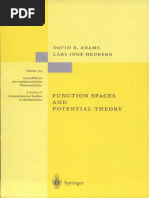 Adams, Hedberg - Function Spaces and Potential Theory-Springer (1999)