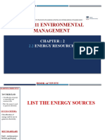 CH 2 - 2.2 Energy Sources and The Generation of Electricity