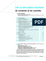 Postes À Haute Et Très Haute Tensions: Installations de Conduite Et de Contrôle