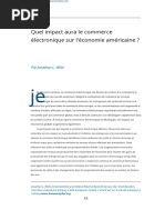 Quel Impact Aura Le Commerce Électronique Sur L'économie Américaine ?