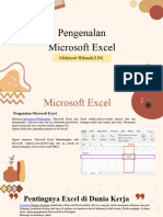 Pengenalan Microsoft Excel Kelas X