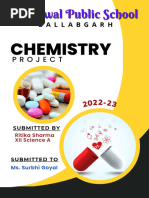 Chemsitry Paracetamol Project