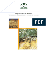 Estadistica de Perdidas de Suelo Por Erosion