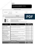 Ficha Desempeño Personal de Mantenimiento