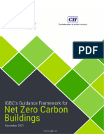 IGBC's Guidance Framework For Net Zero Carbon Buildings