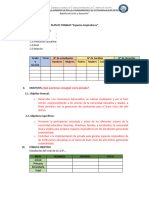 Plan e Informe Espacios Insp