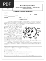 Ciencias o Sistema Solar