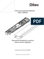 ES - Ditec DAB305 Manual Técnico