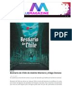 Club Magazine - Bestiario de Chile