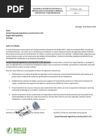 Adhesion Al Sistema de Gestion de La Empresa Nucleo Paisajismo A Empresas Contratistas y Subcontratistas