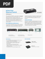 8-Port Fast Ethernet Switch: FSW-0808TX H/W Version: 4