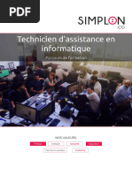 (Simplon - Co 2024 TAI) Parcours de Formation