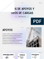 Tipos de Apoyos y Tipos de Cargas