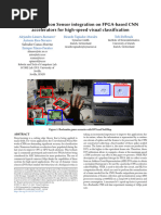 Dynamic Vision Sensor Integration On FPGA-based CNN Accelerators For High-Speed Visual Classification