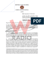 Corte Suspende Por 2 Meses Los Términos de Tutela Del Excontralor Carlos Hernán Rodríguez