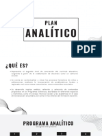 Plan Analítico